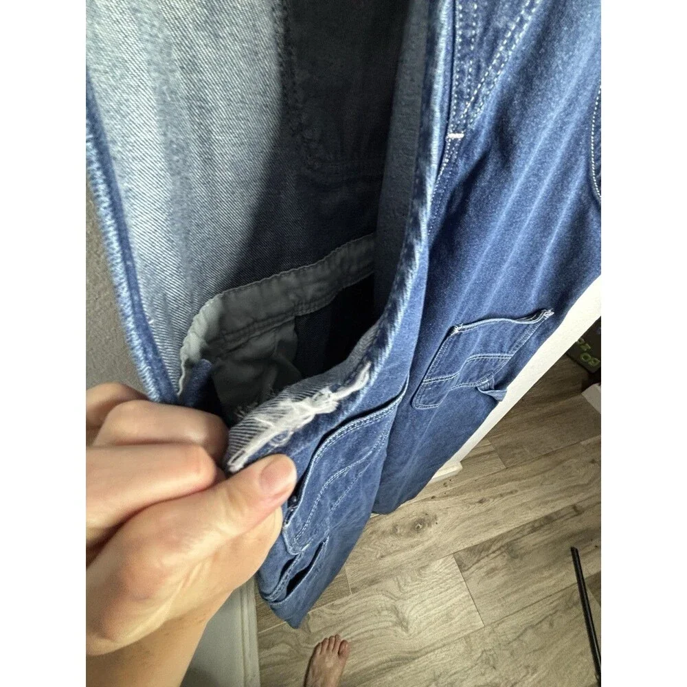 Carhartt Loose-Fit Denim Bib Overalls Men’s  38x28